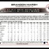 2022 Topps Holiday Mobile BayBears #66 Brandon Marsh RC Rookie
