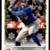 2022 Topps Holiday Houston Astros #72 George Springer