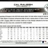 2022 Topps Holiday Seattle Mariners #175 Cal Raleigh RC Rookie