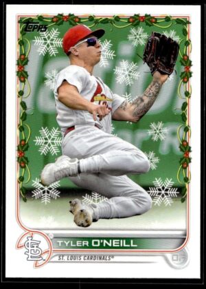 2022 Topps Holiday St. Louis Cardinals #16 Tyler O'Neill