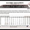 2022 Topps Holiday Atlanta Braves #HW28 Dansby Swanson