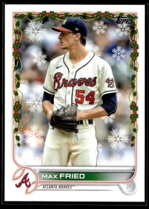 2022 Topps Holiday Atlanta Braves #HW31 Max Fried