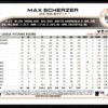 2022 Topps Holiday New York Mets #HW161 Max Scherzer