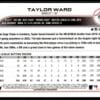 2022 Topps Holiday Los Angeles Angels #HW106 Taylor Ward