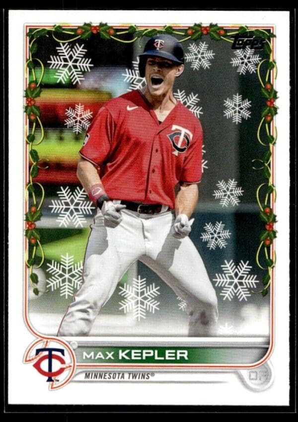 2022 Topps Holiday Minnesota Twins #HW79 Max Kepler