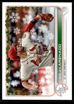 2022 Topps Holiday St. Louis Cardinals #HW153 Nolan Arenado