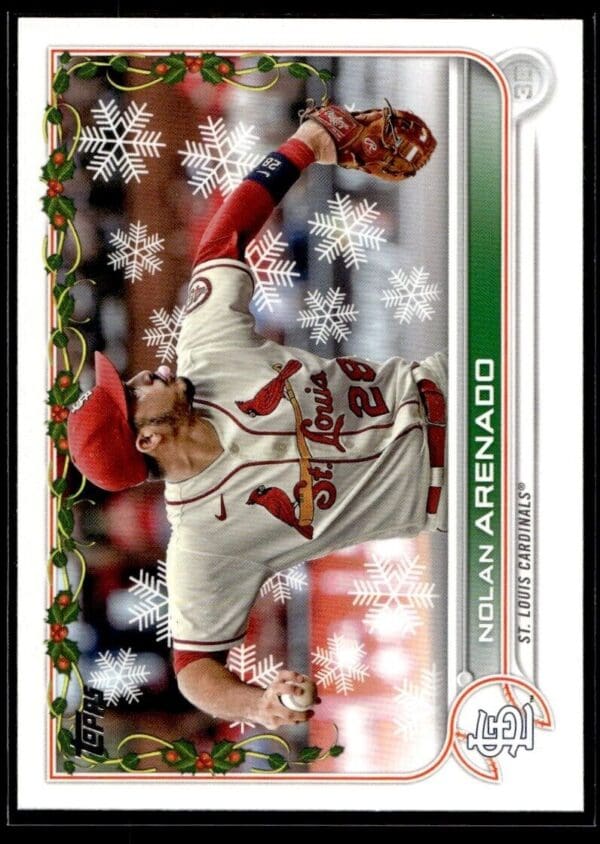 2022 Topps Holiday St. Louis Cardinals #HW153 Nolan Arenado