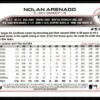 2022 Topps Holiday St. Louis Cardinals #HW153 Nolan Arenado