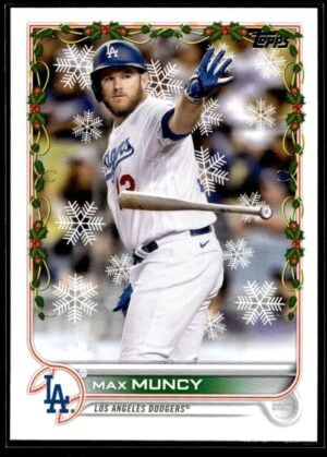 2022 Topps Holiday Los Angeles Dodgers #HW199 Max Muncy