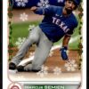 2022 Topps Holiday Texas Rangers #HW22 Marcus Semien