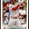 2022 Topps Holiday Philadelphia Phillies #HW157 Bryce Harper