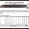 2022 Topps Holiday Chicago Cubs #HW172 Willson Contreras