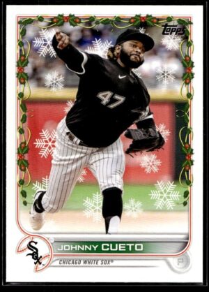 2022 Topps Holiday Chicago White Sox #HW110 Johnny Cueto