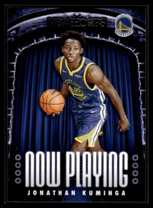 2021-22 Hoops Now Playing Jonathan Kuminga Golden State Warriors #7