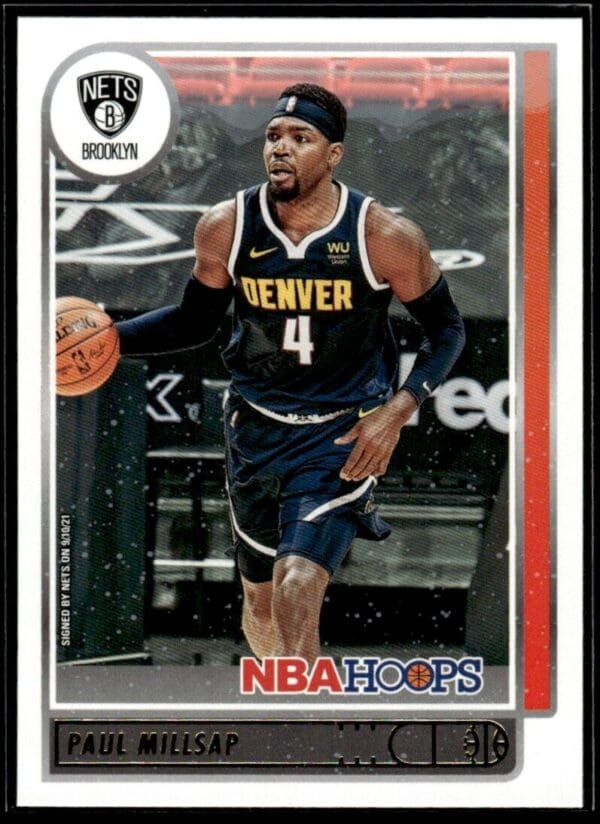 2021 NBA Hoops Brooklyn Nets #41 Paul Millsap