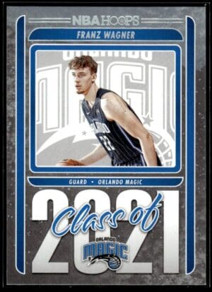 2021-22 Hoops Class of 2021 Franz Wagner Rookie Orlando Magic #17