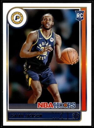 2021-22 Hoops Isaiah Jackson Rookie Indiana Pacers #223