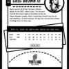 2021-22 Hoops Greg Brown III Rookie Portland Trail Blazers #226