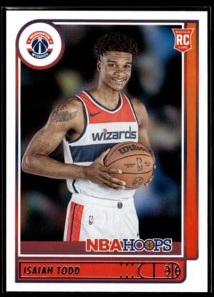 2021-22 Hoops Isaiah Todd Rookie Washington Wizards #241