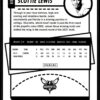 2021-22 Hoops Scottie Lewis Rookie Charlotte Hornets #209