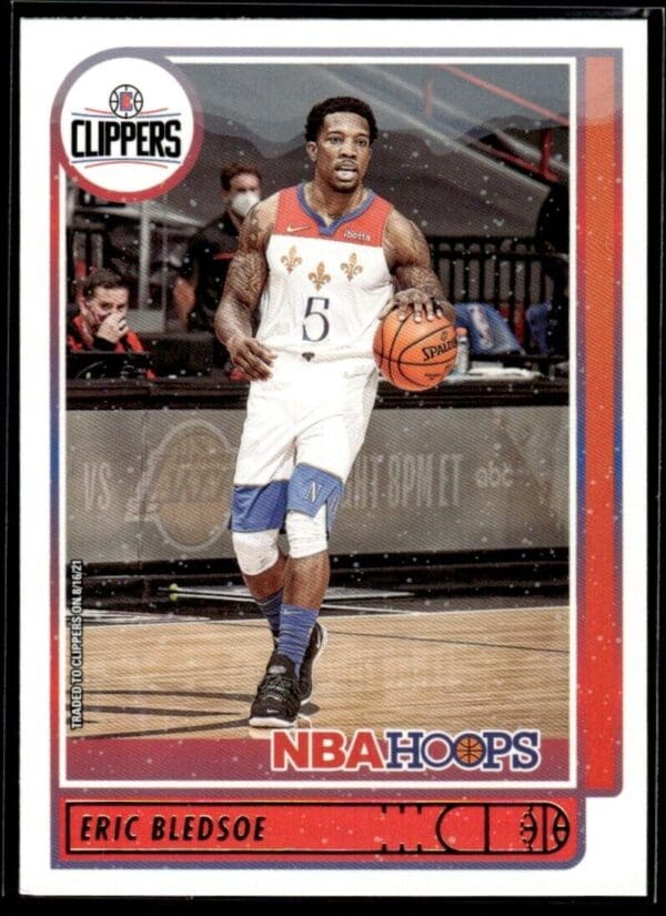 2021 NBA Hoops Los Angeles Clippers #104 Eric Bledsoe