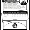 2021-22 Hoops David Johnson Rookie Toronto Raptors #222