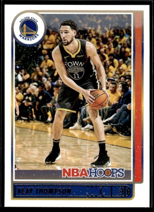 2021 NBA Hoops Golden State Warriors #8 Klay Thompson
