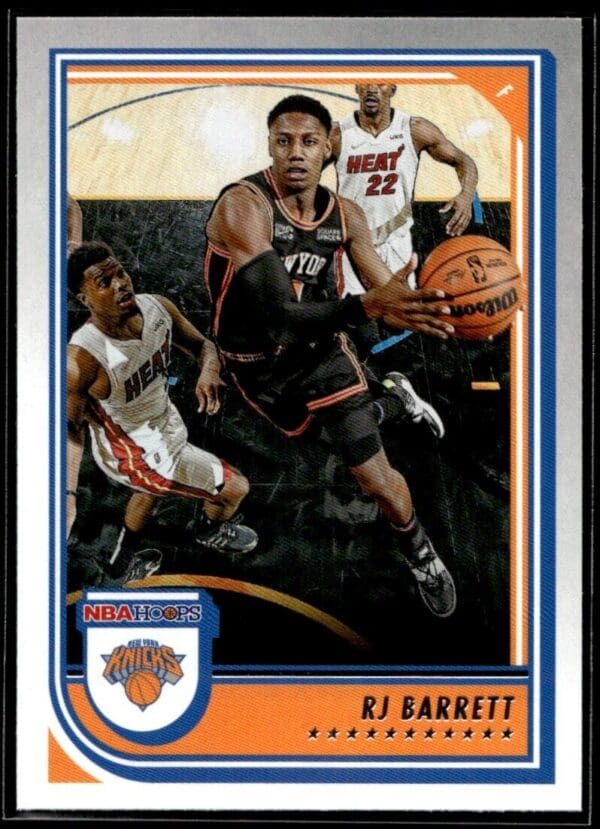 2022 Hoops New York Knicks #18 RJ Barrett