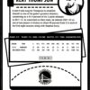 2021 NBA Hoops Golden State Warriors #8 Klay Thompson