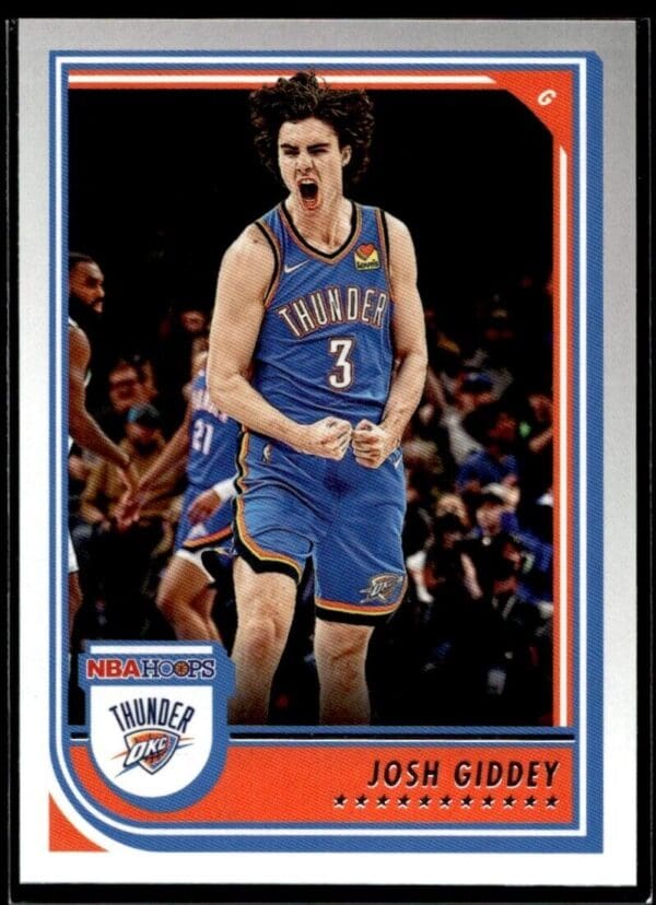 2022 Hoops Oklahoma City Thunder #203 Josh Giddey