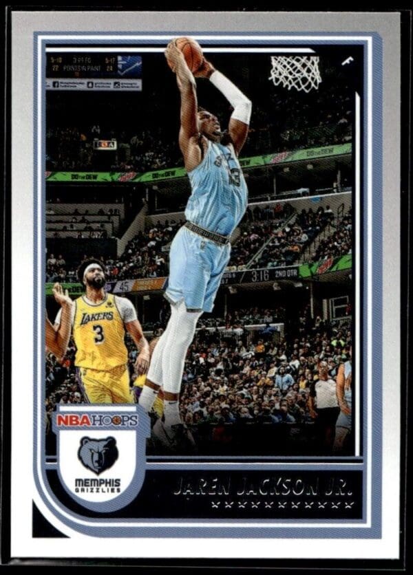 2022 Hoops Memphis Grizzlies #136 Jaren Jackson Jr.