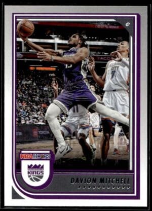 _10 2022 Hoops Sacramento Kings #160 Davion Mitchell