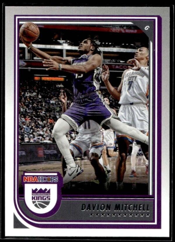 2022 Hoops Sacramento Kings #160 Davion Mitchell