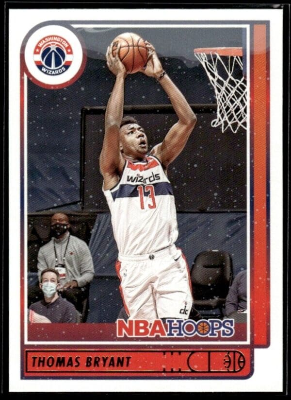 2021 NBA Hoops Washington Wizards #120 Thomas Bryant