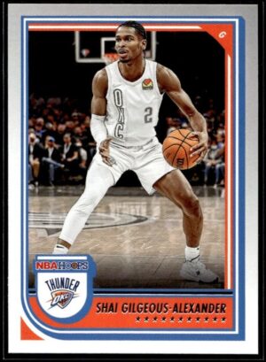 _10 2022 Hoops Oklahoma City Thunder #201 Shai Gilgeous-Alexander