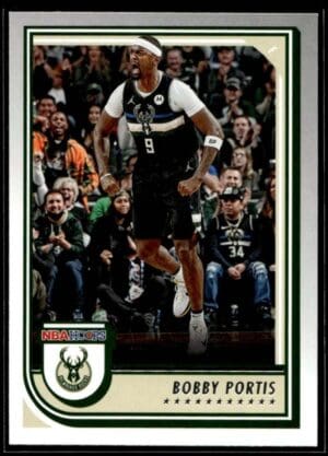 2022 Hoops Milwaukee Bucks #48 Bobby Portis