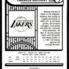 2022 Hoops Los Angeles Lakers #174 Carmelo Anthony
