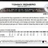 2022 Topps Holiday Tampa Bay Rays #HW75 Tommy Romero RC Rookie