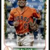 2022 Topps Holiday Houston Astros #HW34 Jose Altuve