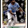 2022 Topps Holiday Tampa Bay Rays #HW128 Randy Arozarena