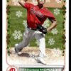2022 Topps Holiday Philadelphia Phillies #HW154 Francisco Morales RC Rookie