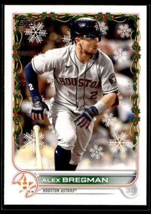 _10 2022 Topps Holiday Houston Astros #HW193 Alex Bregman
