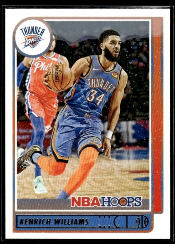 2021 NBA Hoops Oklahoma City Thunder #53 Kenrich Williams