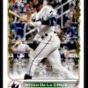 2022 Topps Holiday Miami Marlins #HW113 Bryan De La Cruz RC Rookie