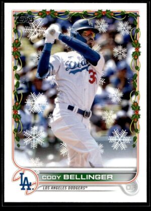 2022 Topps Holiday Los Angeles Dodgers #HW162 Cody Bellinger