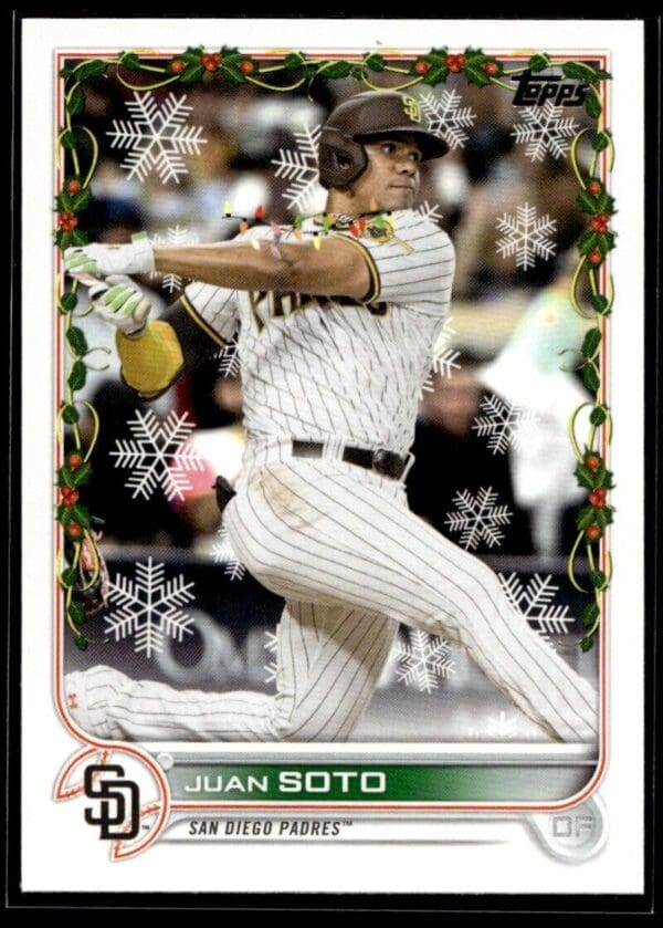 2022 Topps Holiday San Diego Padres #HW55 Juan Soto
