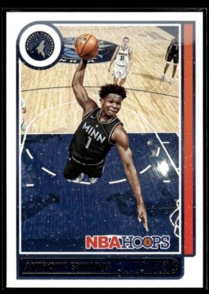 2021 NBA Hoops Minnesota Timberwolves #151 Anthony Edwards RC Rookie