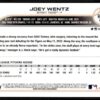 2022 Topps Holiday Detroit Tigers #HW96 Joey Wentz RC Rookie