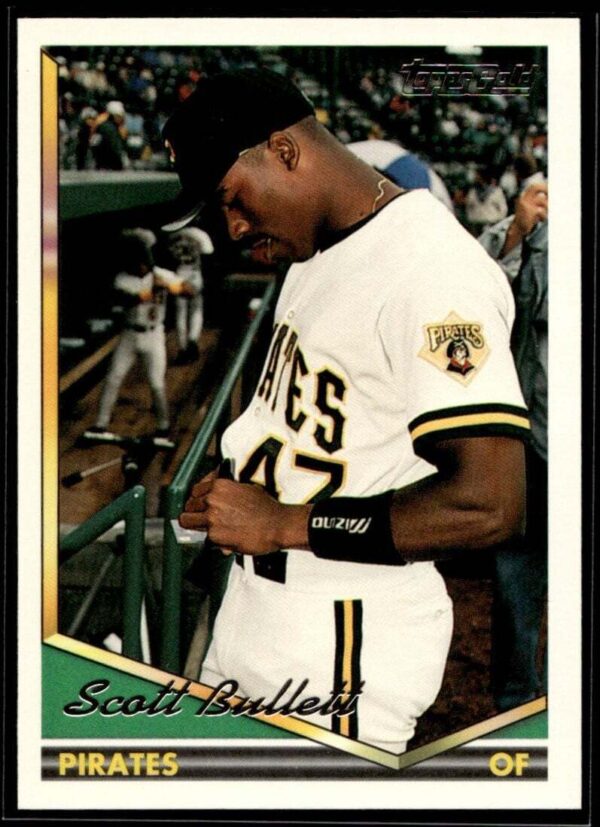 1994 Topps Pittsburgh Pirates #584 Scott Bullett