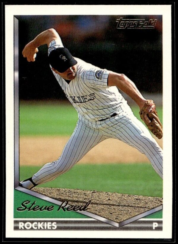 1994 Topps Colorado Rockies #627 Steve Reed